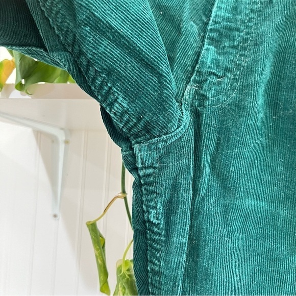 Levi’s Vintage 60s 70s White Tab Green Corduroy Flare Bell Bottom Jeans 28x31 - Picture 14 of 16